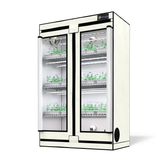 Clones & Cuttings 3-Tier Walden White LED Grow Tent Kit – Germination & Propagation System