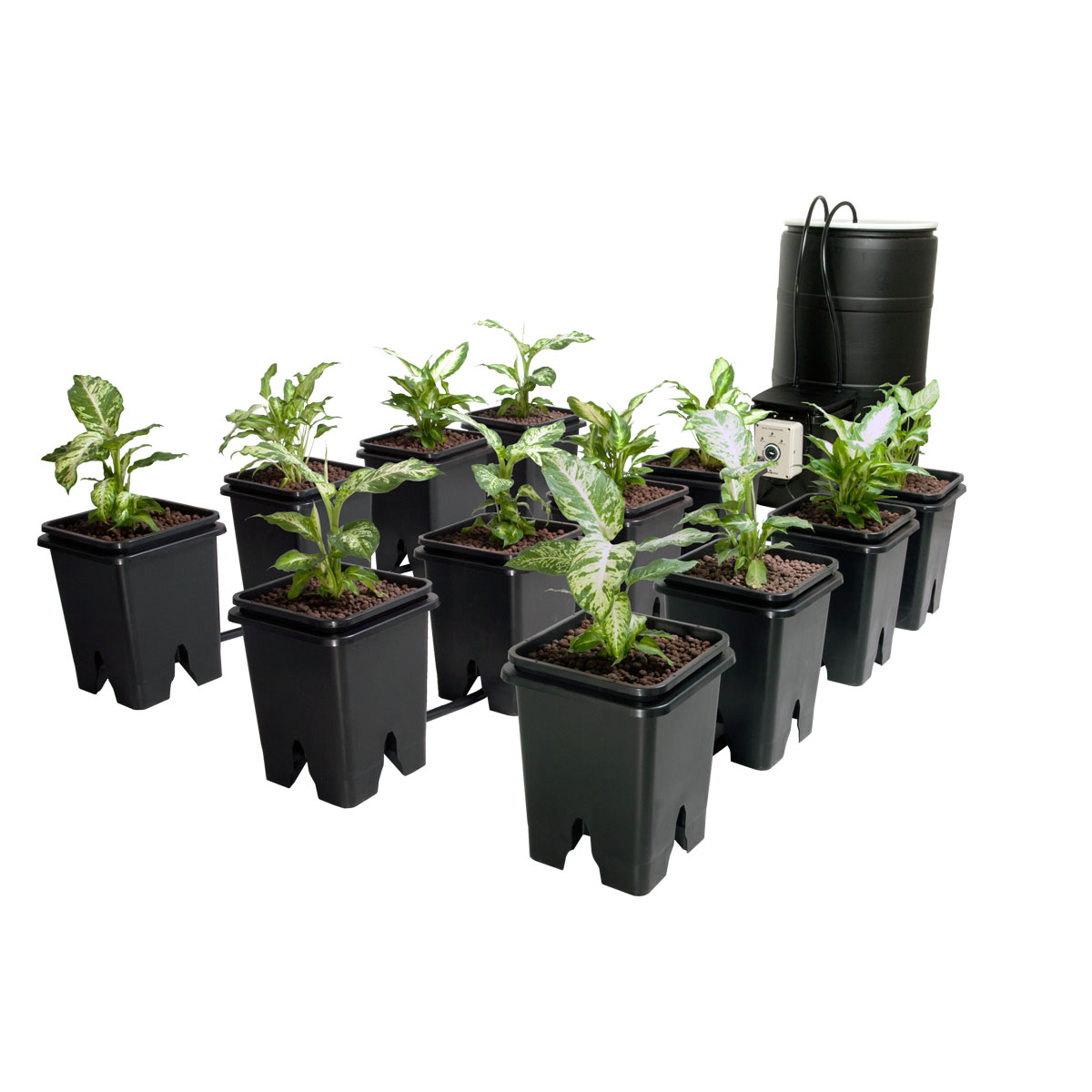 水耕栽培　フルセットActive Aqua's Grow Flow Active Aqua Grow Flow 5 gal System w/Controller - Monster Gardens