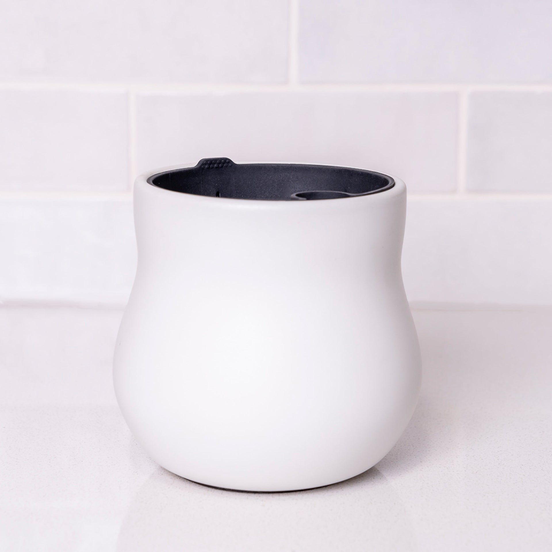 plant pot base Alabaster White Ceramic Plant Pot with Removable Liner