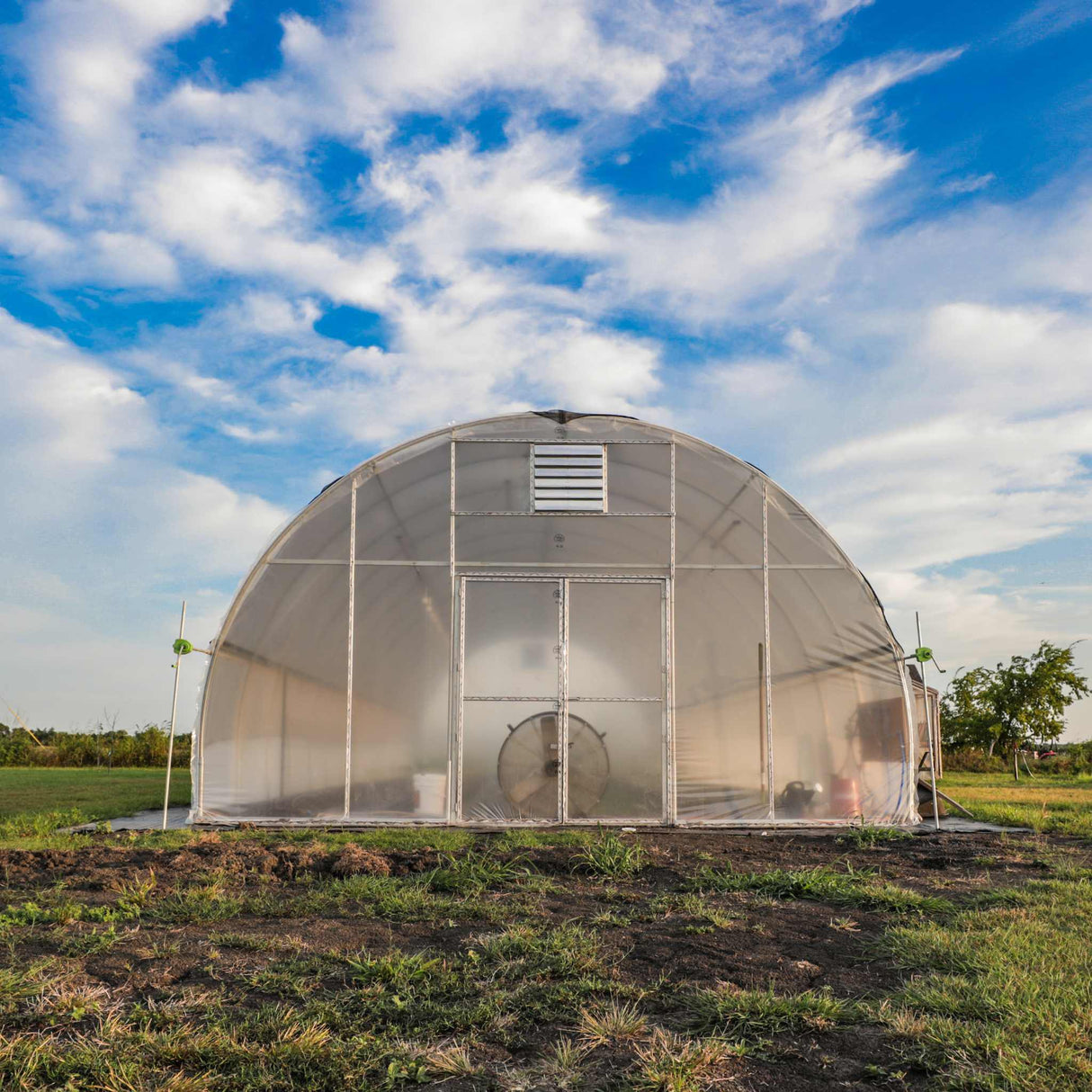 All-Metal Round Hoop House Kit