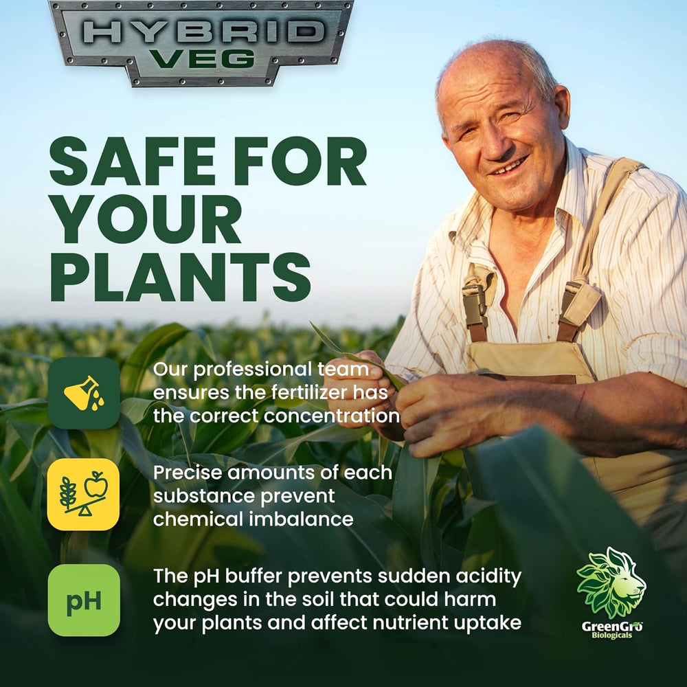 GreenGro Hybrid Veg 12-12-12 Water-Soluble Fertilizer