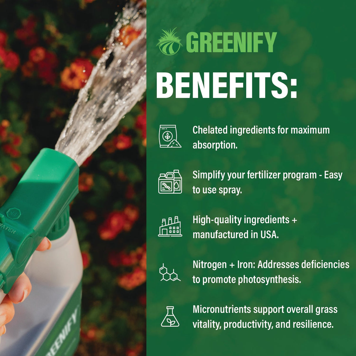 Humboldts Secret Greenify 12-0-0 with 6% Iron – Nitrogen & Iron Supplement