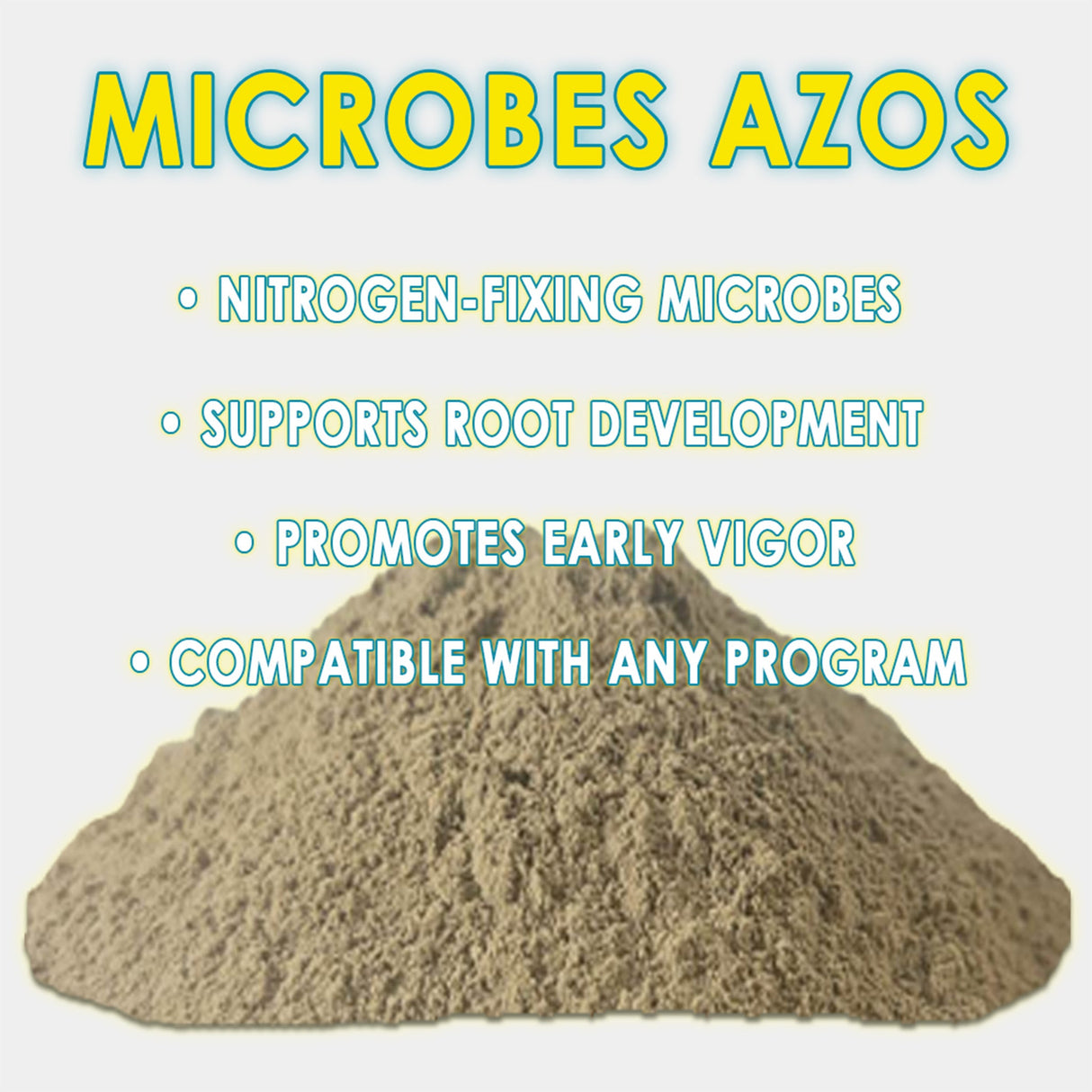 RAW Microbes Azos – Nitrogen Fixing Bacteria Inoculant