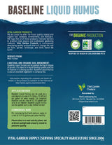 Vital Baseline Liquid Humus – Organic Soil Conditioner & Nutrient Booster