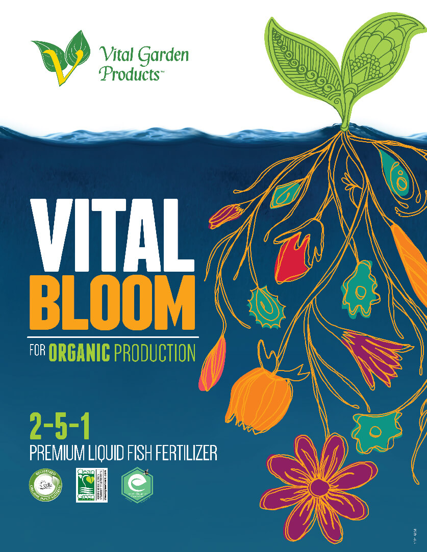 Vital Bloom 2-5-1 Liquid Fertilizer – Organic Bloom Booster