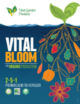 Vital Bloom 2-5-1 Liquid Fertilizer – Organic Bloom Booster