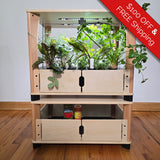 Aquager Chef’s Organic Indoor Hydroponic Farm for 24–96 Plants