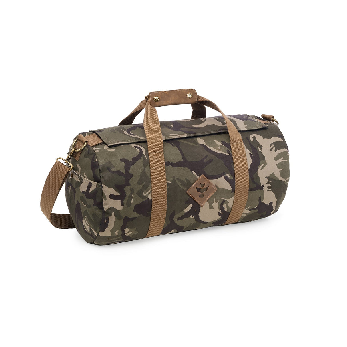 Revelry Supply The Overnighter – Smell Proof Small Duffle Bag (Water Resistant & Lockable)