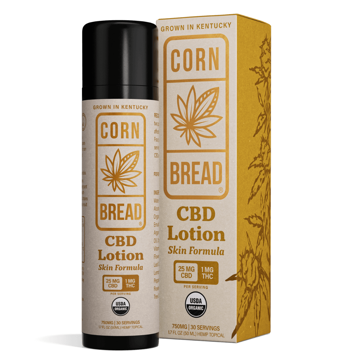 Cornbread Hemp® CBD Lotion Skin Formula