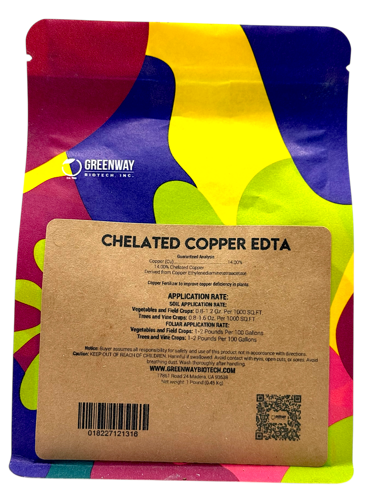 Chelated Copper EDTA 14% Fertilizer – Water Soluble Micronutrient