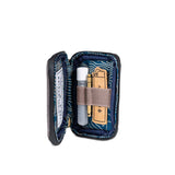 Revelry Supply The Chillum Kit – Smell Proof Lockable Padded Case with Glass Chillum & Tool