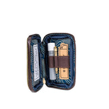 Revelry Supply The Chillum Kit – Smell Proof Lockable Padded Case with Glass Chillum & Tool