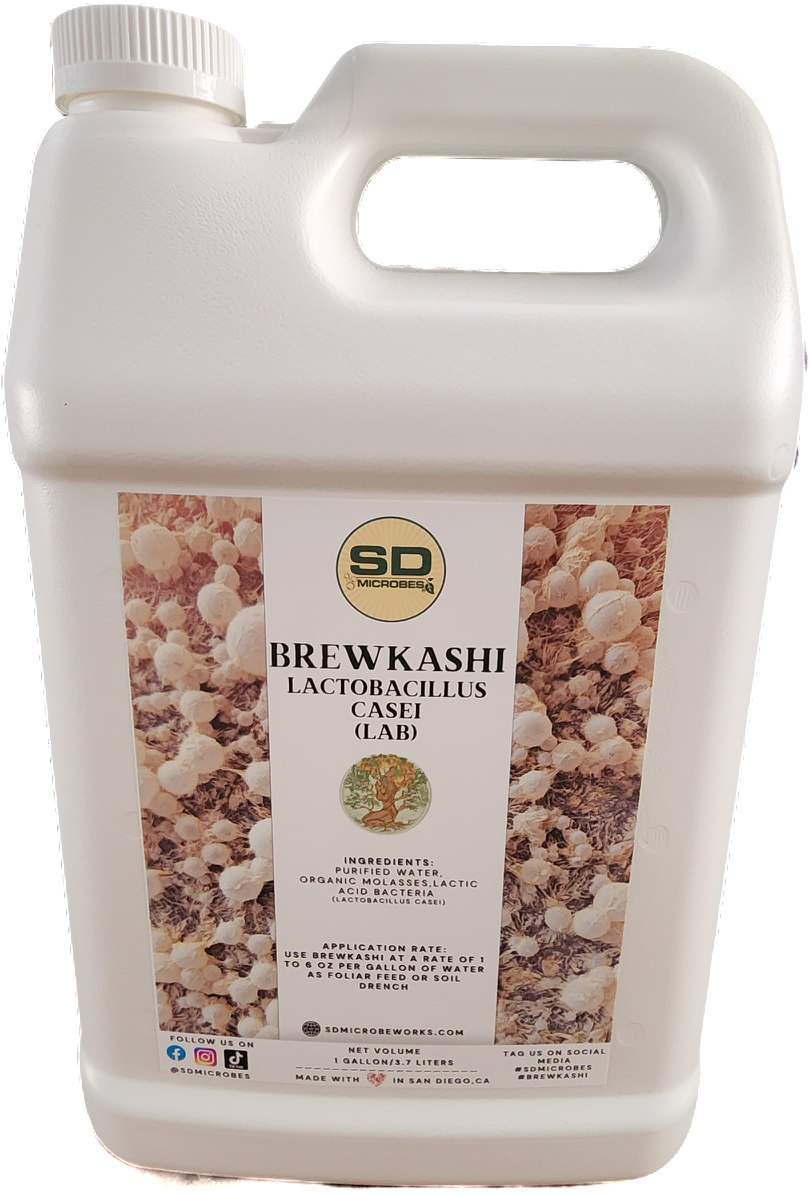 BrewKashi Liquid Bokashi, Lactic Acid Microbial Activator & DIY Bokashi Starter