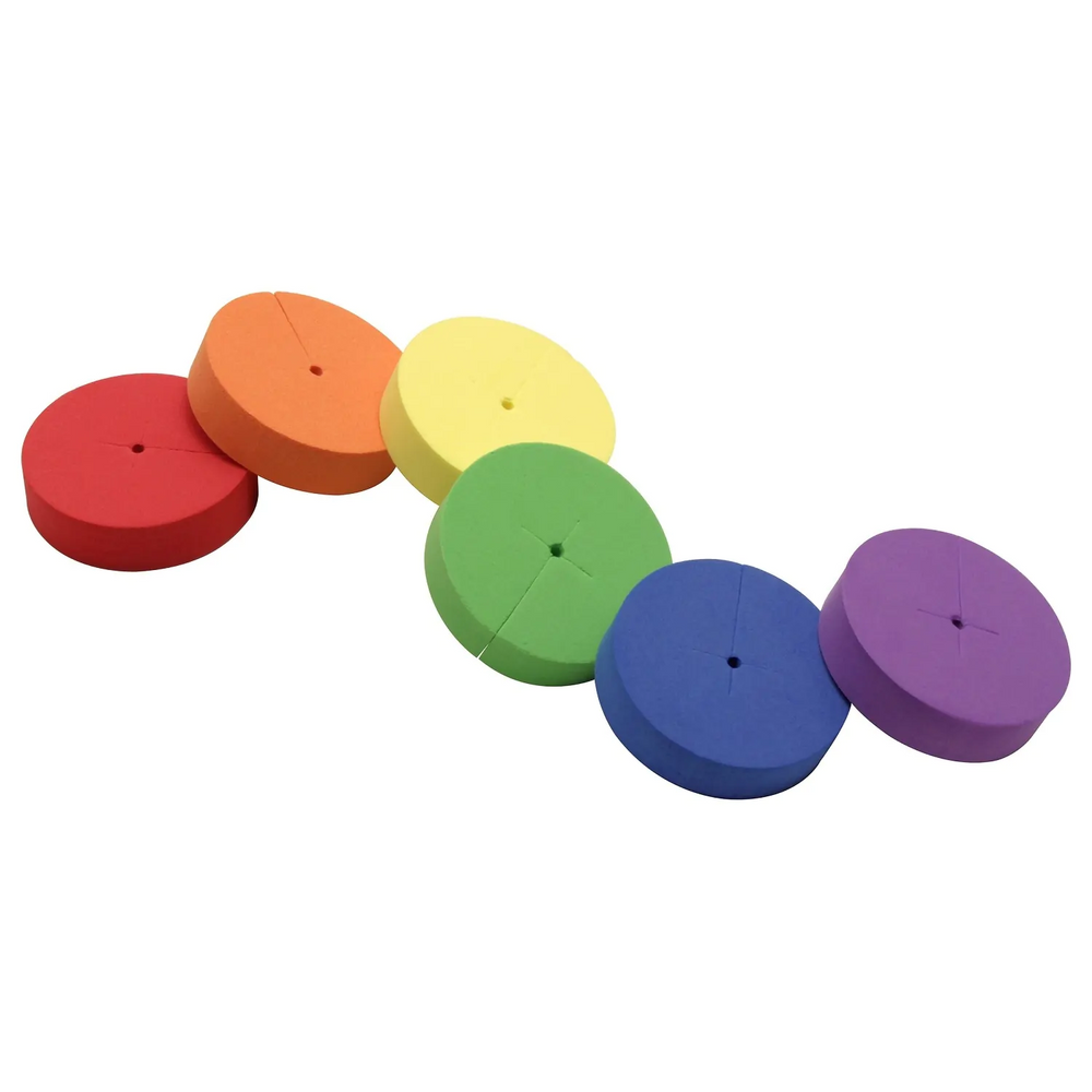 Colorful Neoprene Inserts, 2" (Pack of 192)