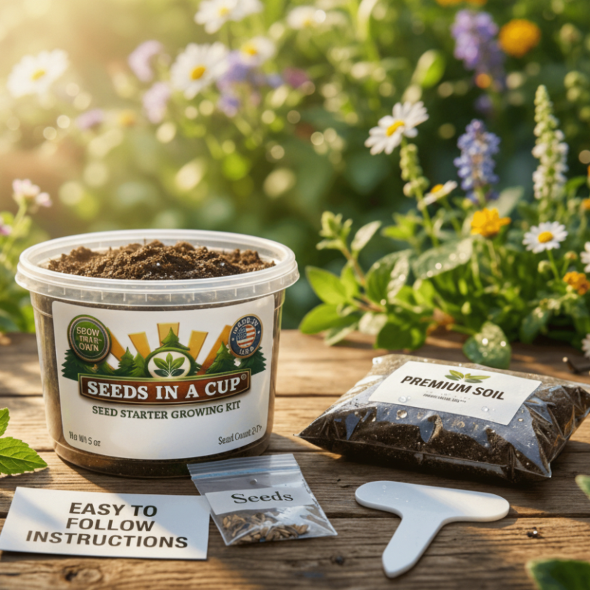 Sugar Maple Tree Grow Kit |  Seeds In A Cup®