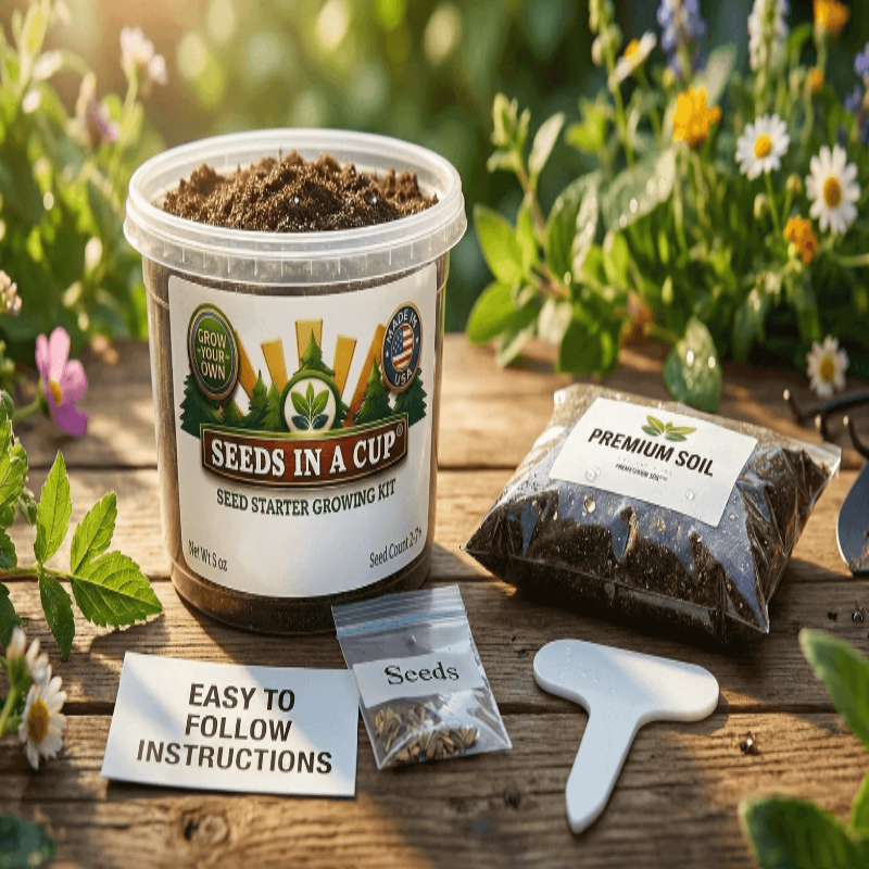 Sugar Maple Tree Grow Kit |  Seeds In A Cup®