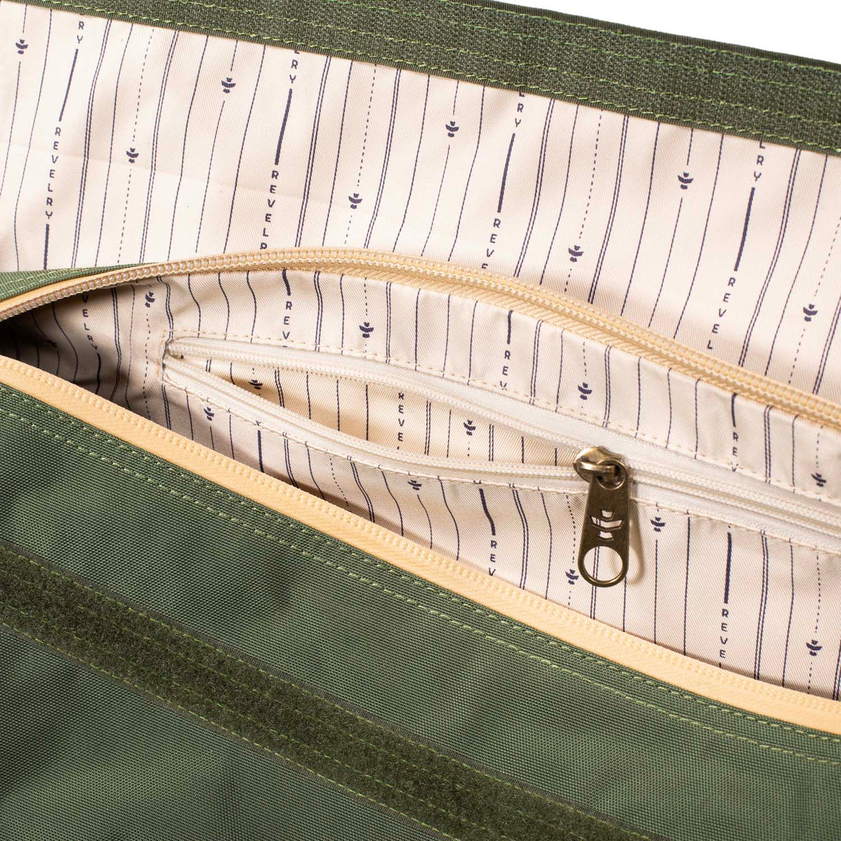 Revelry Supply The Overnighter – Smell Proof Small Duffle Bag (Water Resistant & Lockable)