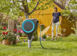 Gardena 50 ft. Hose Reel on Metal Spike – Frost-Protected Garden Hose Reel