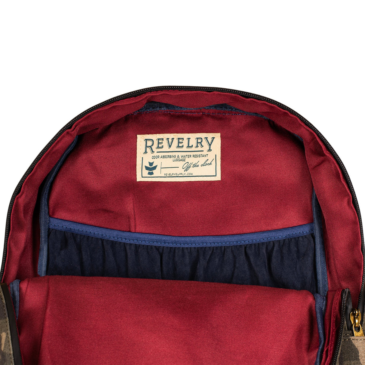Revelry Supply The Explorer – Smell Proof, Water Resistant, Lockable Backpack