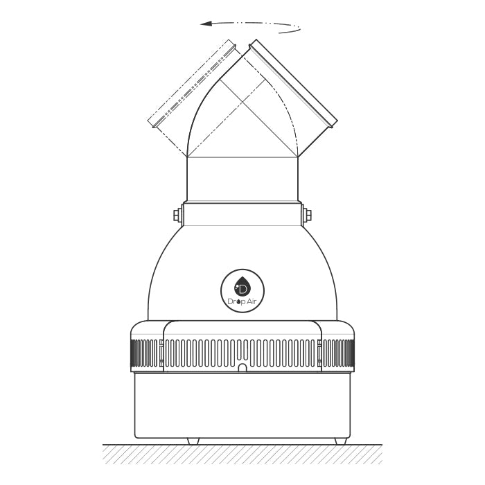 Drop Air Humidifier, 200 Pints Per Day