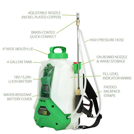 Flow Zone Typhoon 4 Gallon Sprayer (FZSAAK)