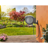 Gardena 50 ft. Wall Mount Hose Reel – Frost-Protected Garden Hose Storage