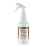 A 32 fl oz trigger spray bottle of GreenGro's Insect & Pest Spray on a solid white background.