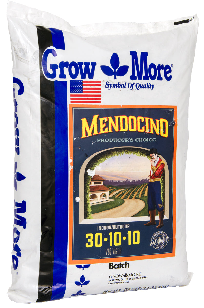 Grow More Mendocino Veg Vigor 30-10-10, 25 Lb