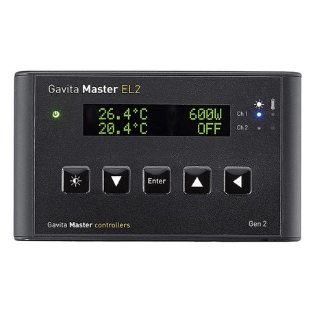 Gavita Master EL2 controller with digital display on a white background