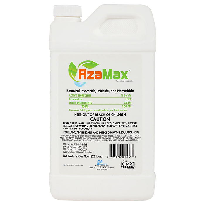 General Hydroponics AzaMax Biological Insecticide, Miticide and Nematicide