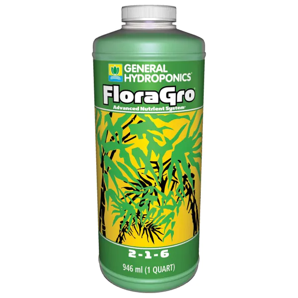 General Hydroponics FloraGro (2-1-6) - Monster Gardens