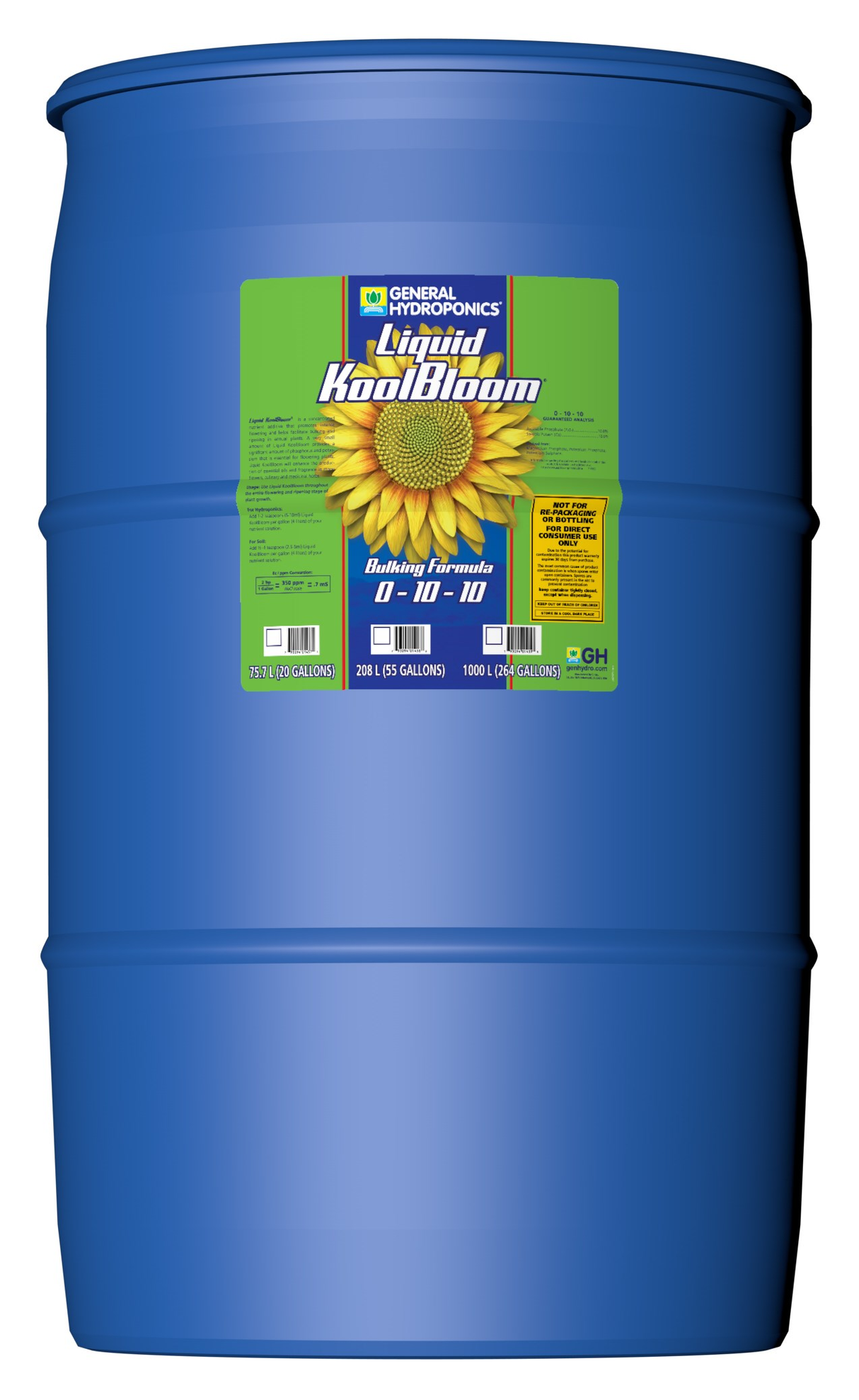 General Hydroponics Liquid KoolBloom (0-10-10)