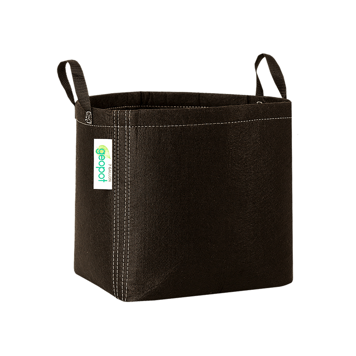 GeoPot Fabric Grow Bags with Handles - Black