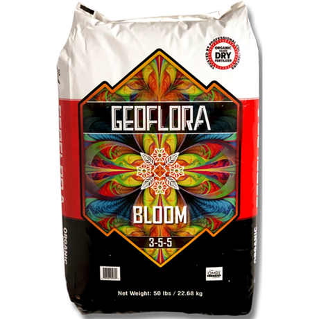 Bag of Geoflora Bloom Organic Fertilizer 50 lb