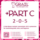 Grail Nutrients +Part C (2-0-5) Plant Fertilizer