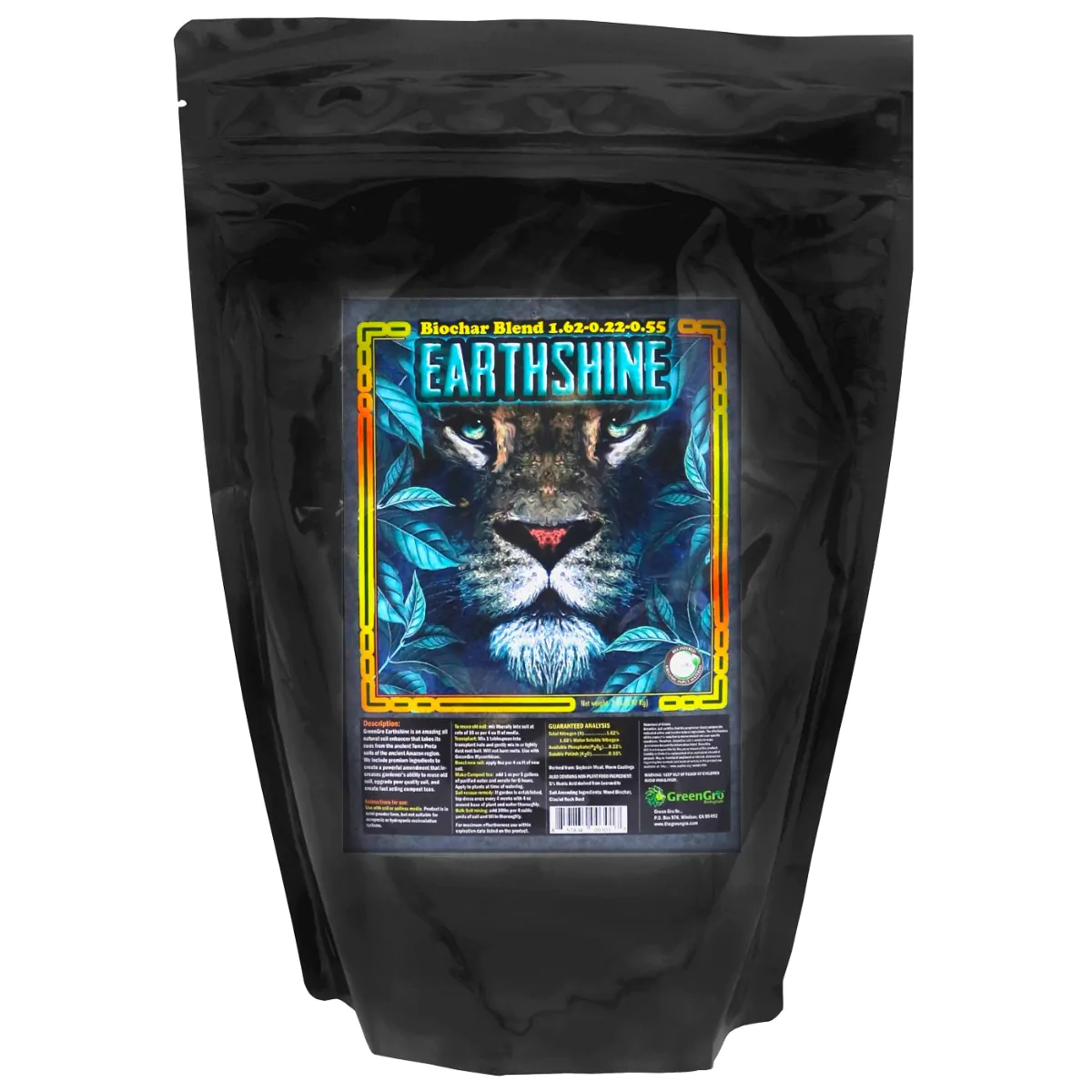 Green Gro Earthshine Biochar Blend