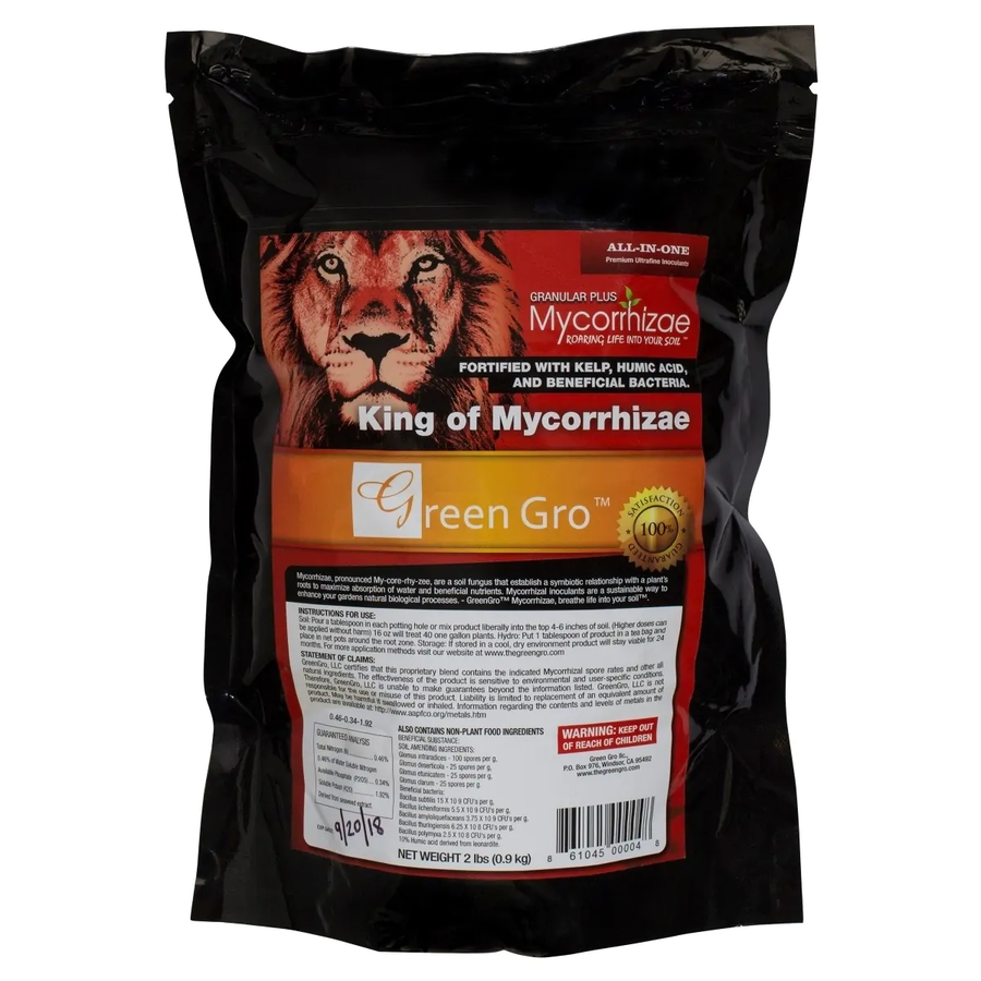 Green Gro Granular Plus Mycorrhizae All-in-One, 2lb Bag