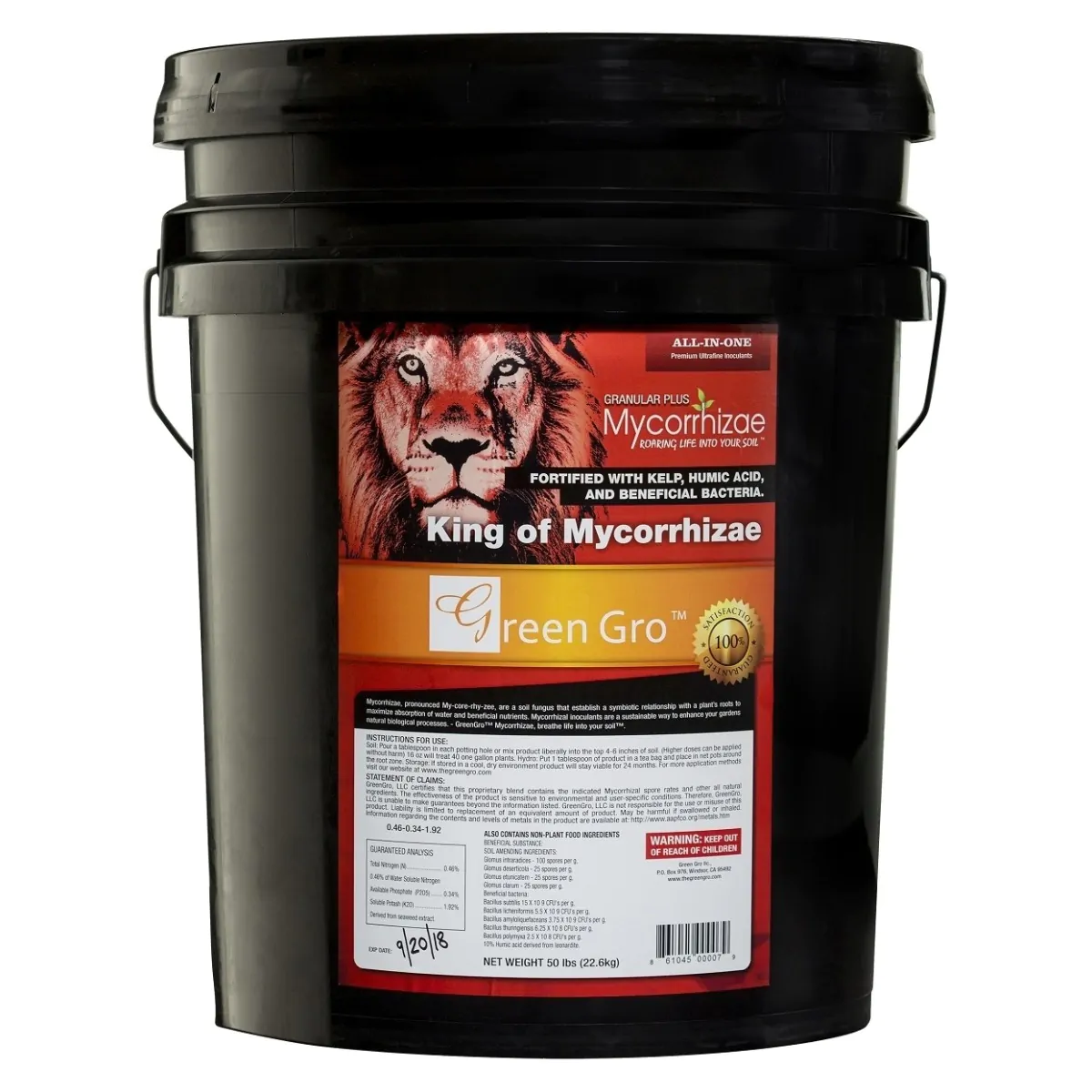 Green Gro Granular Plus Mycorrhizae All-in-One (0.46 - 0.34 - 1.92)