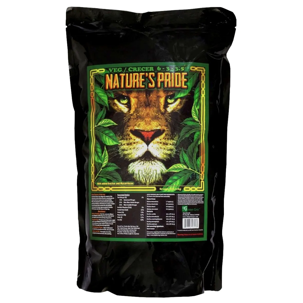 Green Gro Nature's Pride Veg Fertilizer (6-3-3.5)