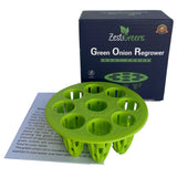ZestiGreens Green Onion Regrower Kit – Mason Jar Growing Lid