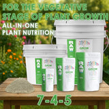 RAW Grow – All-in-One Water-Soluble Vegetative Fertilizer
