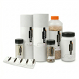 Collection of Gravenhurst spice containers and packaging on a white background