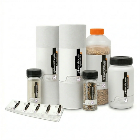 Collection of Gravenhurst spice containers and packaging on a white background