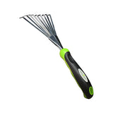 Garden Guru Stainless Steel 6pc Gardening Tool Set (Includes Trowel Transplanter Rake Weeder Cultivator Fork)