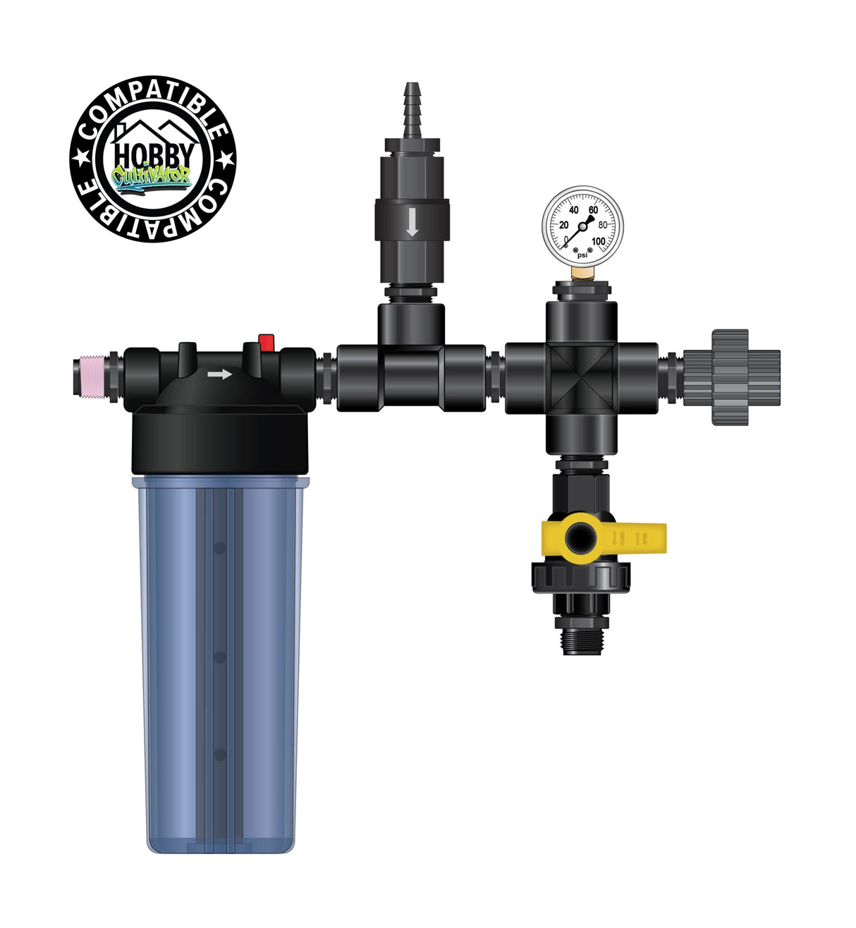 Dosatron Nutrient Delivery System HYKEND End Kit, 3/4 in