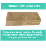 ZestiGreens Hemp Grow Mats – 10-Pack Microgreen Mats