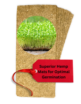 ZestiGreens Hemp Grow Mats – 10-Pack Microgreen Mats