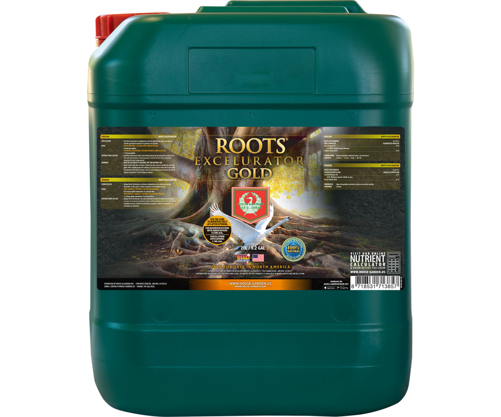 House & Garden Roots Excelurator Gold