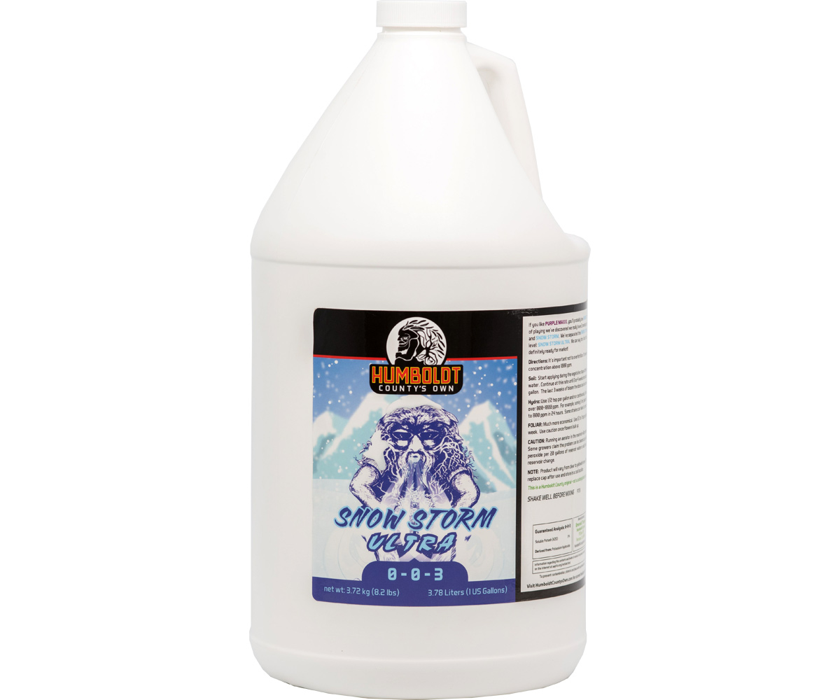 Humboldt County's Own Snow Storm Potassium Supplement - Thumbnail 5