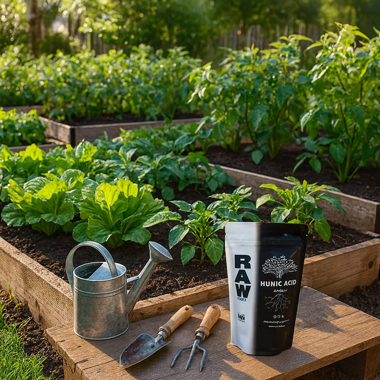 RAW Humic Acid | 59% Concentrated Humic Biostimulant | Root Zone Enhancer